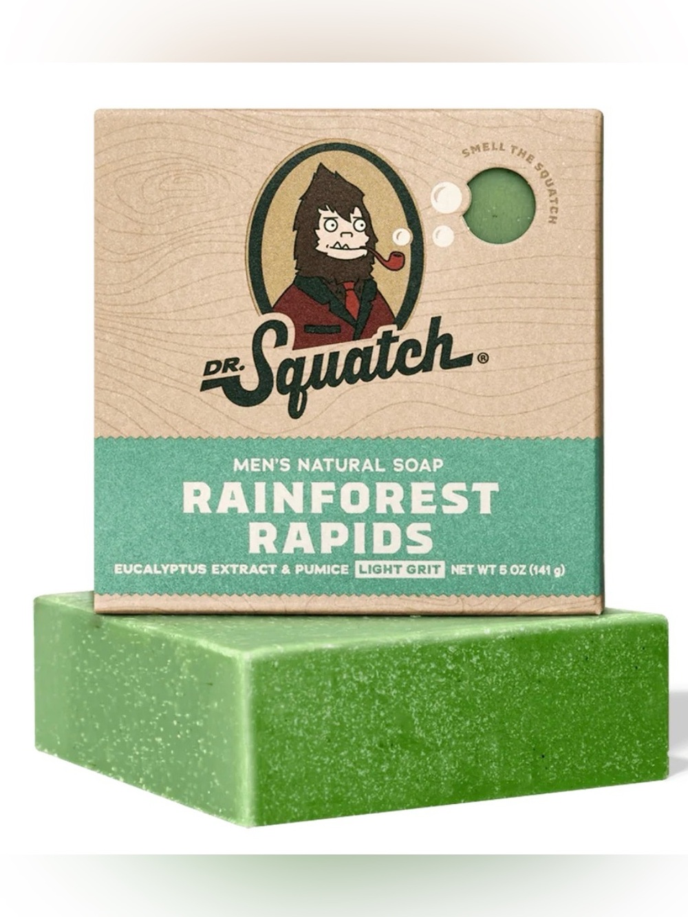 NEW Dr. Squatch Rainforest Rapids Men's Natural Soap